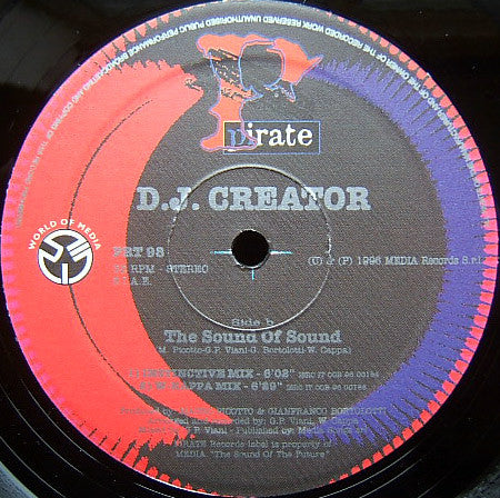 DJ Creator (2) : The Sound Of Sound (12")