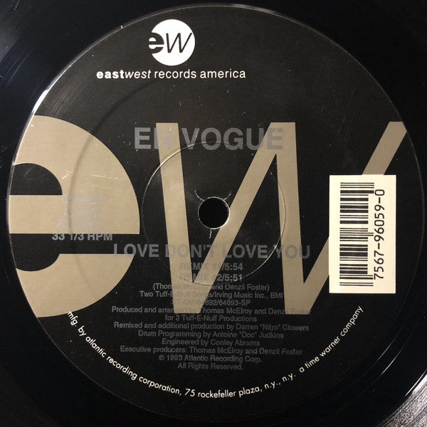 En Vogue : Love Don't Love You (12")