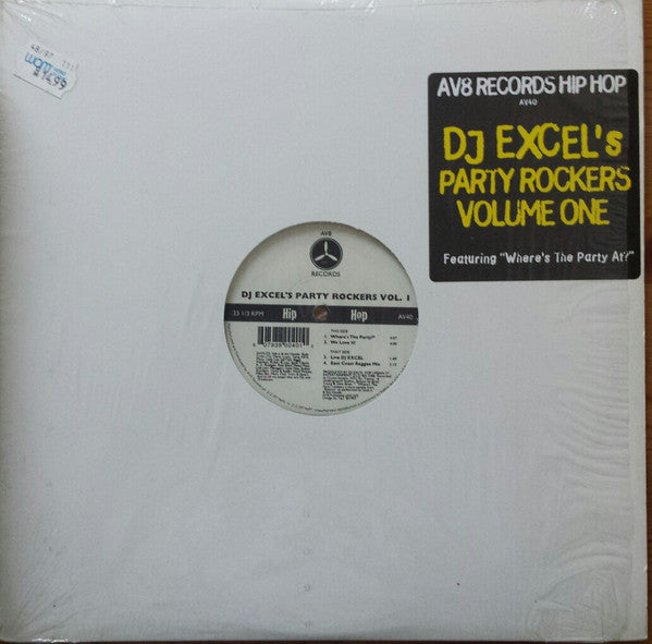 DJ Excel (5) : DJ Excel's Party Rockers Vol. 1 (12")