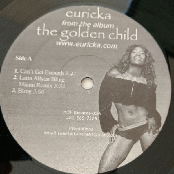 Euricka : The Golden Child (12", EP, Promo)