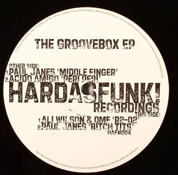 Various : The Groovebox EP (12", EP)