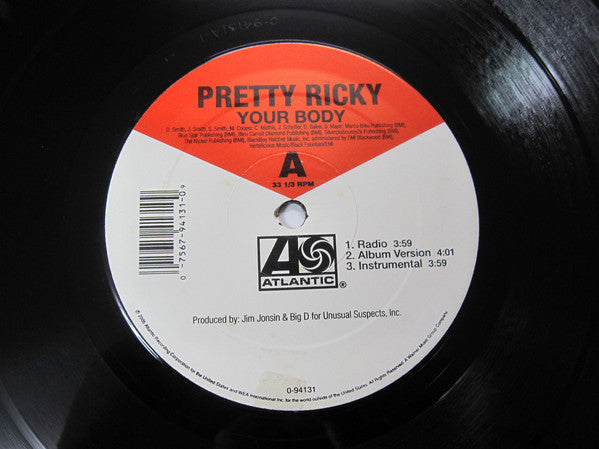 Pretty Ricky (2) : Your Body / I Want You (Girlfriend) (12")