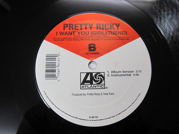 Pretty Ricky (2) : Your Body / I Want You (Girlfriend) (12")