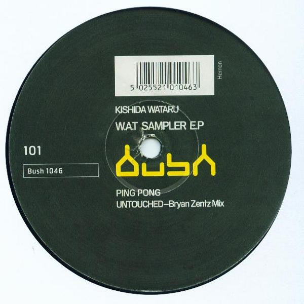 Wataru Kishida : W.A.T Sampler EP (12", EP)