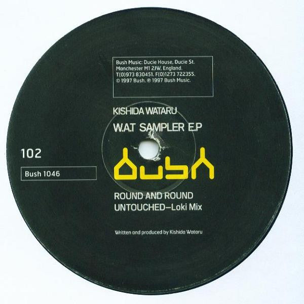 Wataru Kishida : W.A.T Sampler EP (12", EP)