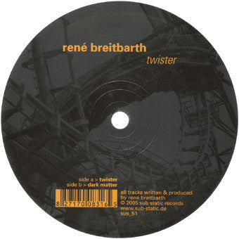 René Breitbarth : Twister (12")