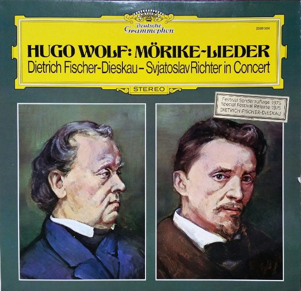 Hugo Wolf : Dietrich Fischer-Dieskau - Sviatoslav Richter : Mörike-Lieder (LP)