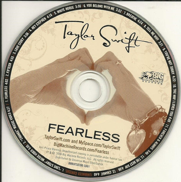 Taylor Swift : Fearless (CD, Album, Enh)