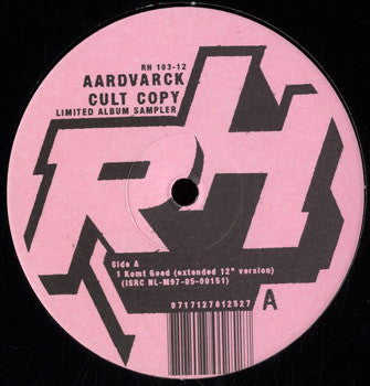 Aardvarck : Cult Copy (Limited Album Sampler) (12", Ltd, Smplr)