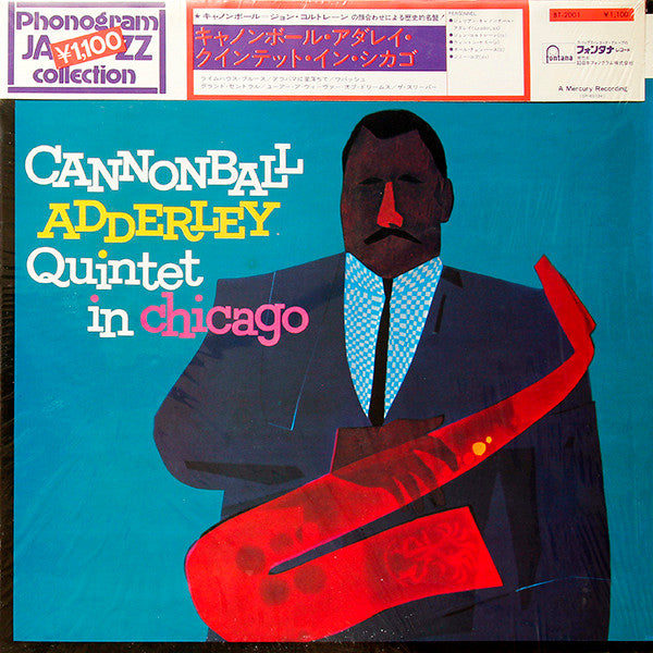 The Cannonball Adderley Quintet : In Chicago (LP, Album, RE)