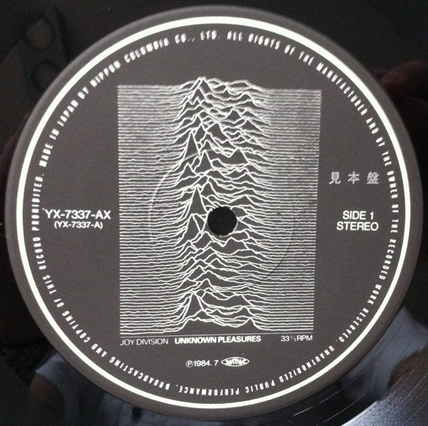 Joy Division : Unknown Pleasures (LP, Album, Promo, RE)