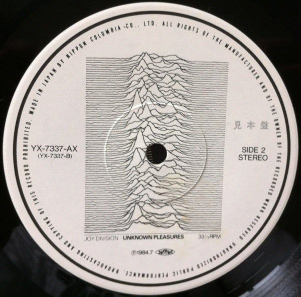 Joy Division : Unknown Pleasures (LP, Album, Promo, RE)