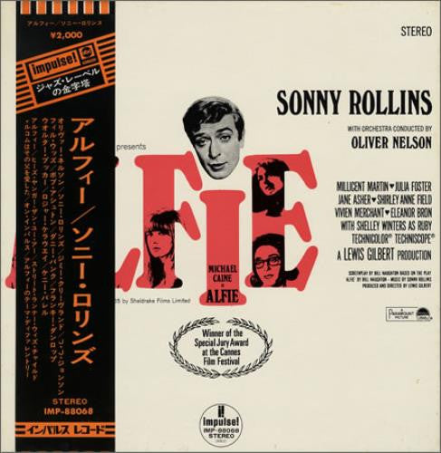 Sonny Rollins : Original Music From The Score "Alfie" (LP, Album, RE, Gat)