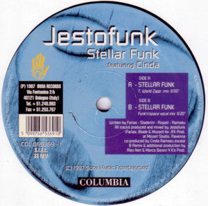 Jestofunk Featuring Cinda Ramseur : Stellar Funk (2x12")