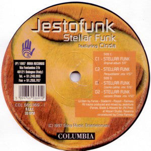 Jestofunk Featuring Cinda Ramseur : Stellar Funk (2x12")