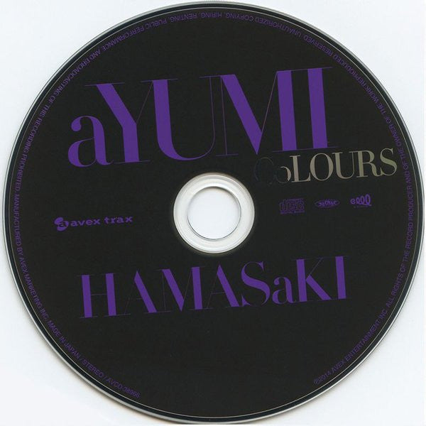 Ayumi Hamasaki : Colours (CD, Album + Blu-ray)