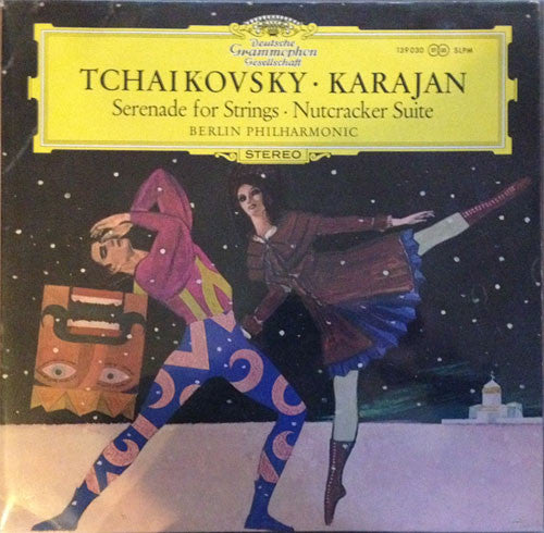 Pyotr Ilyich Tchaikovsky - Herbert von Karajan, Berliner Philharmoniker : Serenade For Strings - Nutcracker Suite (LP, RE)