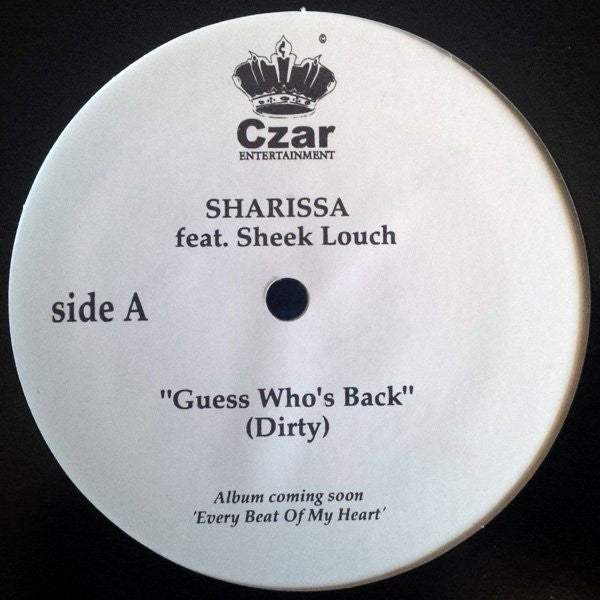 Sharissa : Guess Who's Back (12", Promo)