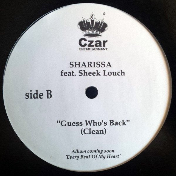 Sharissa : Guess Who's Back (12", Promo)