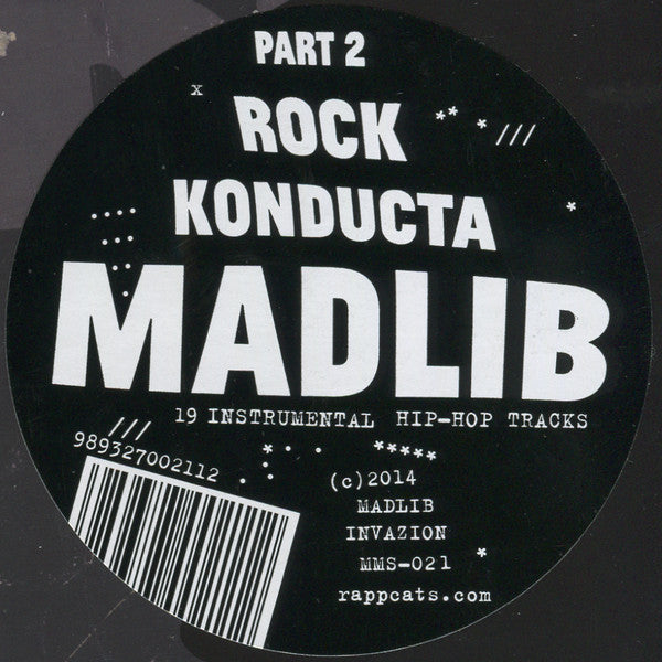 Madlib : Rock Konducta (Part 2) (LP, Album)