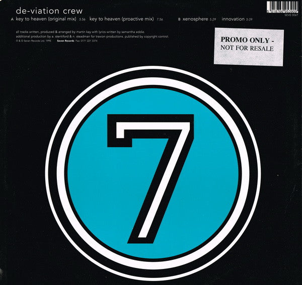 De-viation Crew : Key To Heaven (12")