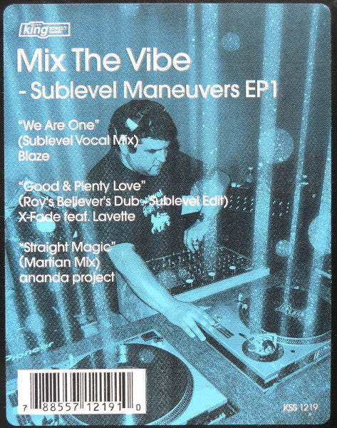 Doc Martin : Mix The Vibe: Sublevel Maneuvers EP 1 (12", EP)