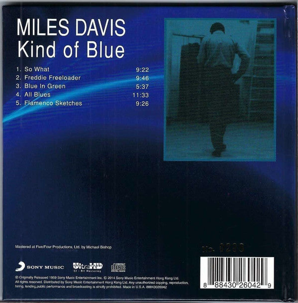 Miles Davis : Kind Of Blue (HDCD, Album, Num, RE, RM, 32)