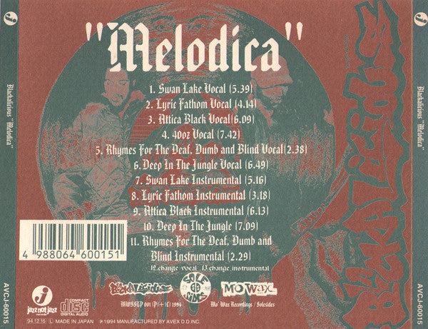 Blackalicious : Melodica (CD)