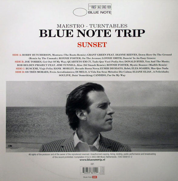 DJ Maestro : Blue Note Trip - Sunset (2xLP, Comp)