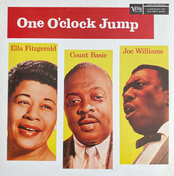 Ella Fitzgerald / Count Basie / Joe Williams : One O'Clock Jump (LP, Album, Mono, RE)