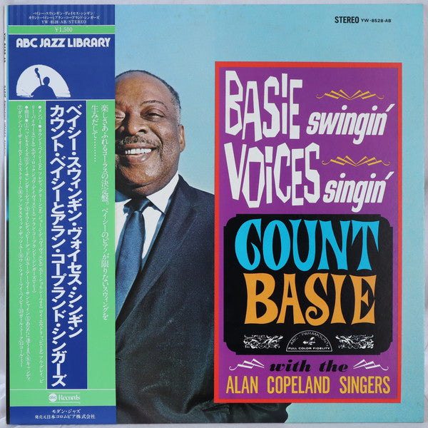 Count Basie With The Alan Copeland Singers : Basie Swingin' Voices Singin' (LP, Album, RE)