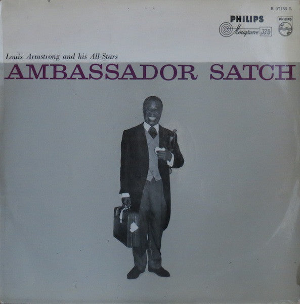 Louis Armstrong And His All-Stars : Ambassador Satch (LP, Album, Mono, RE)