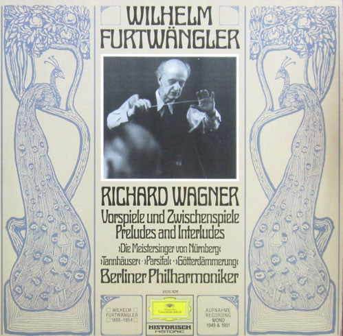 Wilhelm Furtwängler, Richard Wagner : Vorspiele Und Zwischenspiele Prelude And Interludes (LP, Mono)