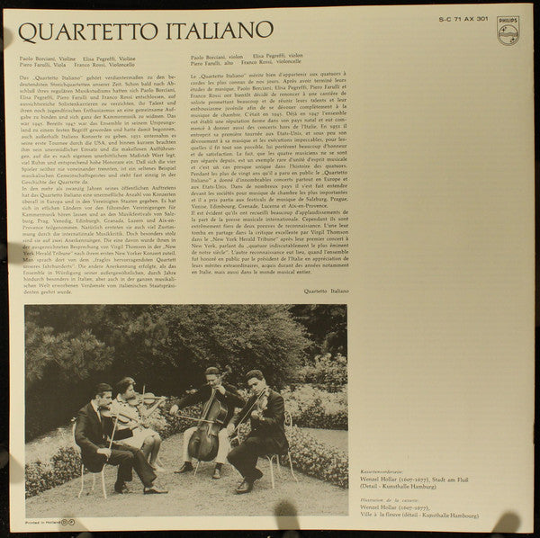 Mozart*, Quartetto Italiano : Sechs Streichquartette Joseph Haydn Gewidmet (3xLP + Box)