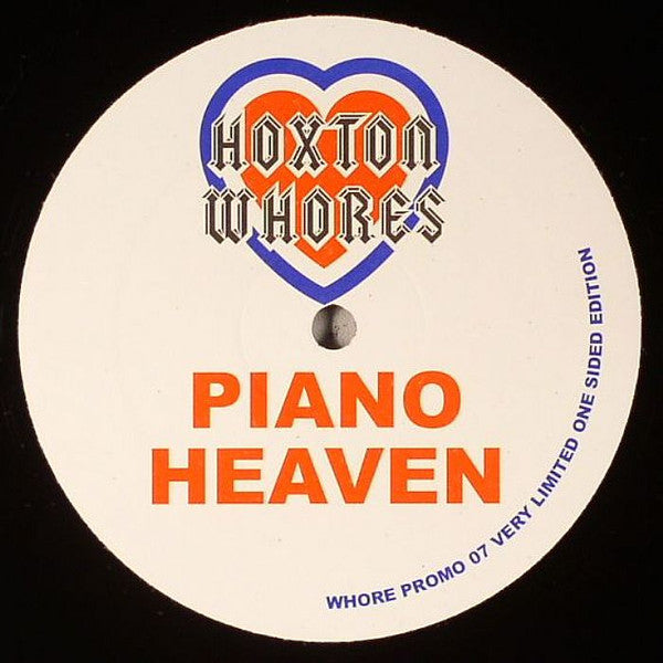 Hoxton Whores : Piano Heaven (12", S/Sided, Promo)