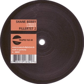 Shane Berry : Fillertet 2 (12")