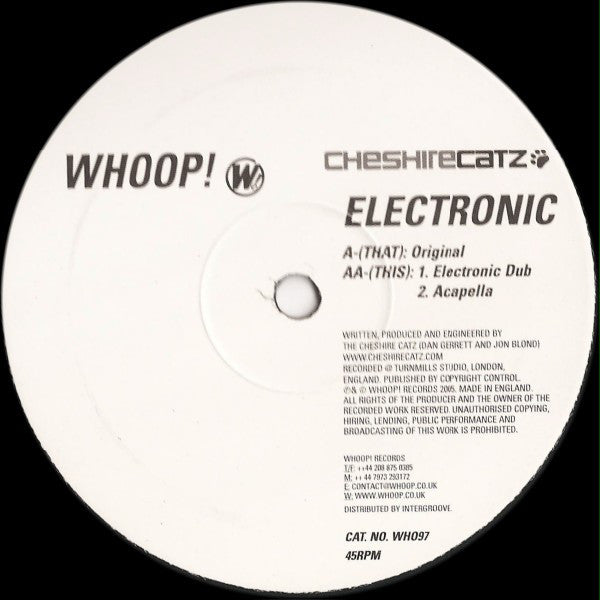 Cheshire Catz : Electronic (12")