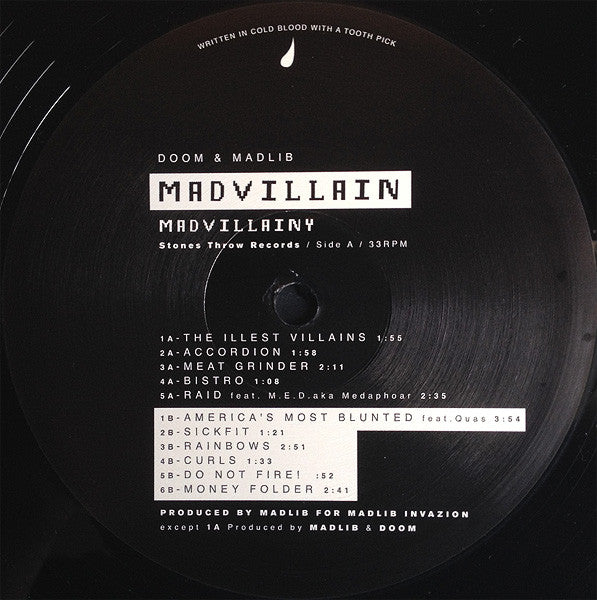 Madvillain : Madvillainy (2xLP, Album, RE)