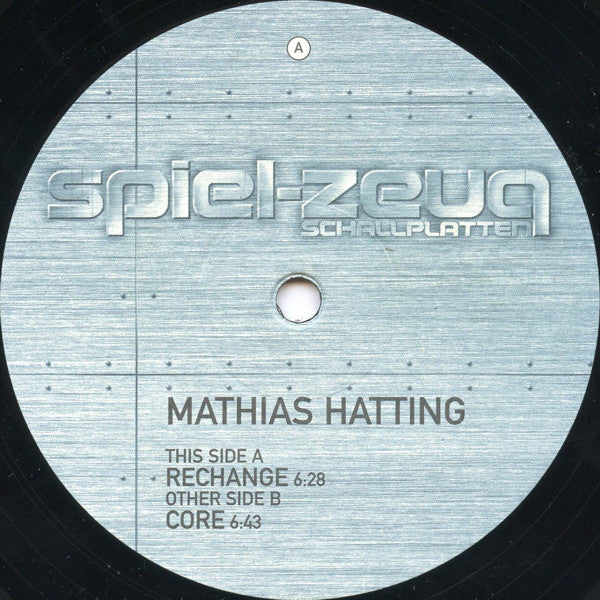 Mathias Hatting : Rechange / Core (12")