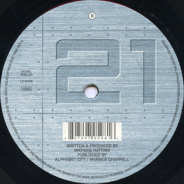 Mathias Hatting : Rechange / Core (12")