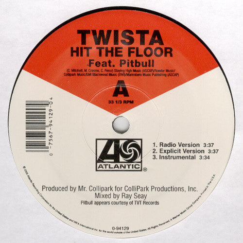 Twista : Hit The Floor / Lavish (12")