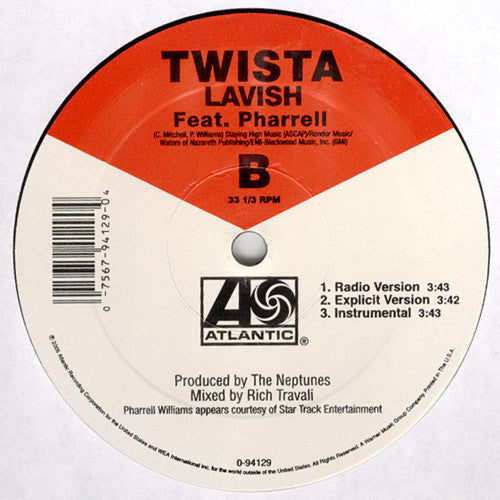 Twista : Hit The Floor / Lavish (12")