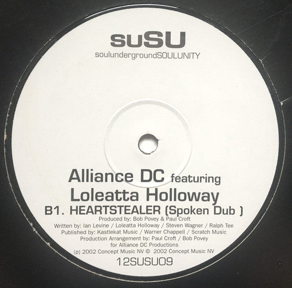 Alliance DC : Heartstealer (12", Promo, TP)