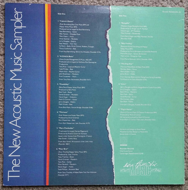 Various : The New Acoustic Music Sampler (LP, Comp, Smplr)