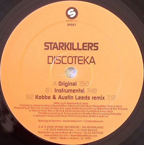 Starkillers : Discoteka (12")