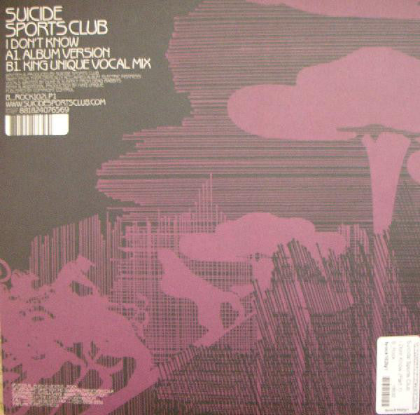 Suicide Sports Club : I Don't Know (12")