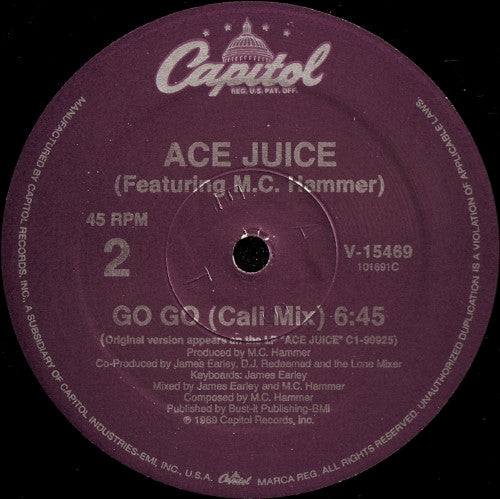 Ace Juice : Go Go (12")