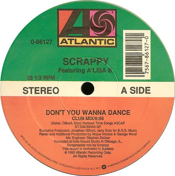 Scrappy : Don't You Wanna Dance (12")