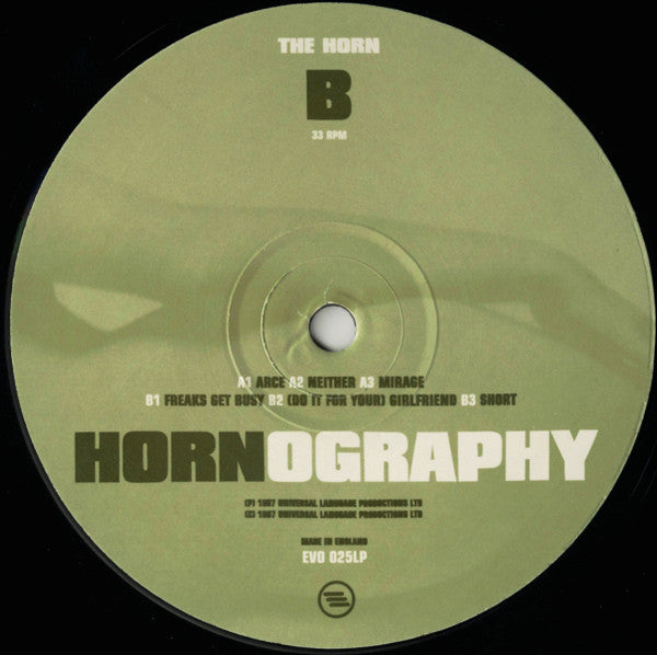 The Horn : Hornography (2xLP, Album)