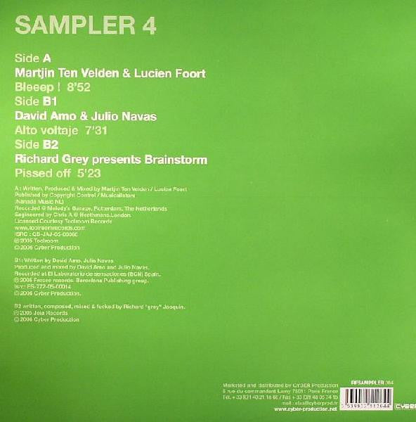 Various : Sampler 4 (12", Smplr)